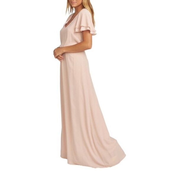 Show Me Your MuMu Michelle Bridesmaid Dress Long L - Picture 1 of 9
